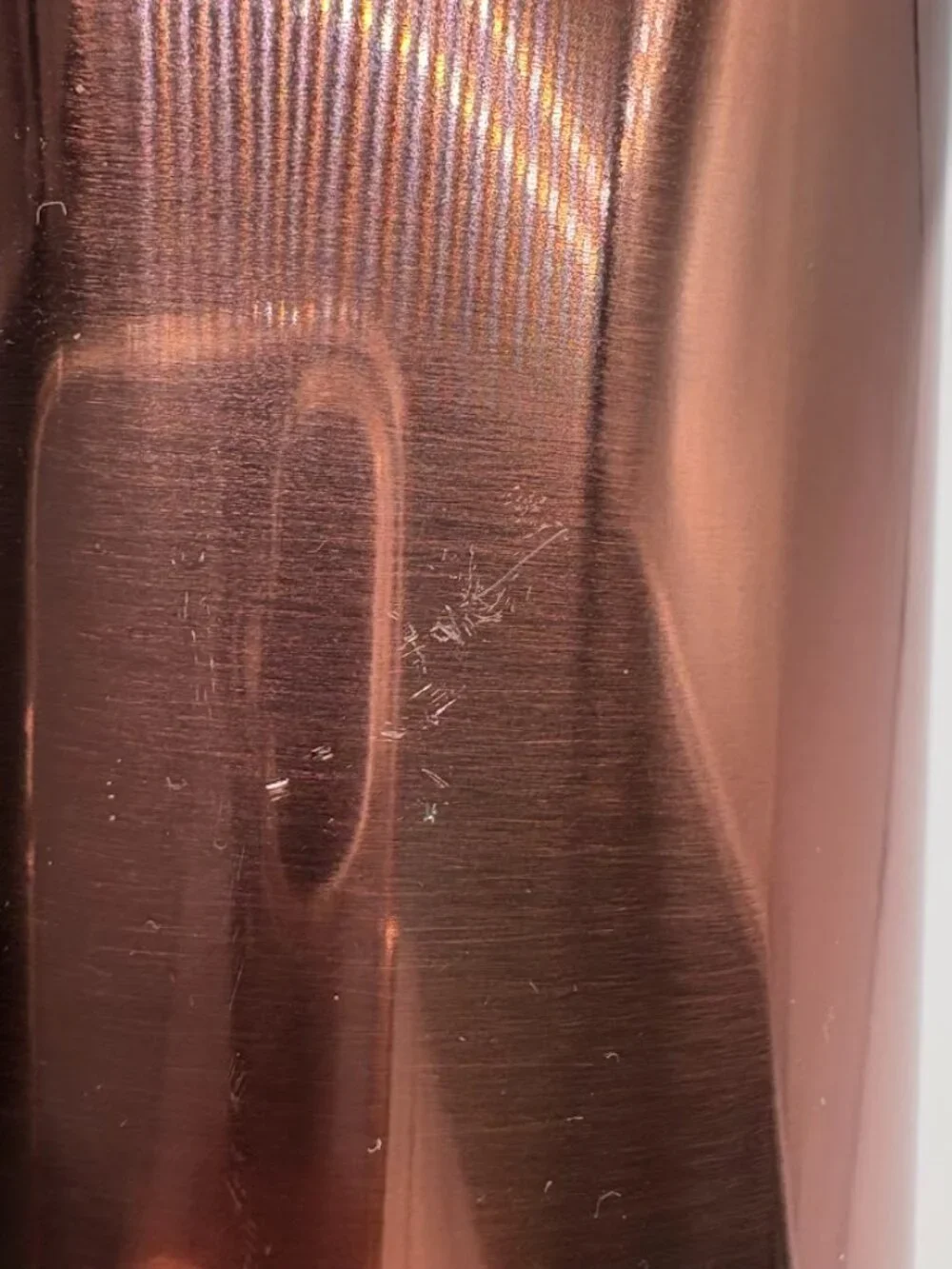 Starbucks 16oz Travel Mug Rose Gold Copper 10 Faceted Stainless Steel Tumbler